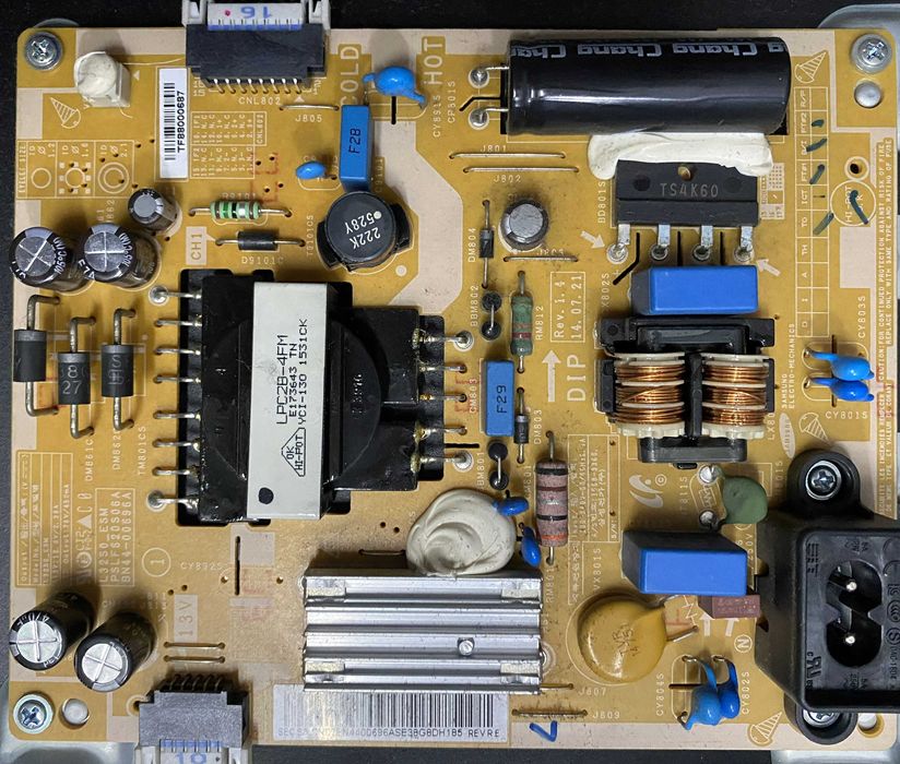 Samsung UE32J4100 Peças BN44.00696A BN41.02098B BN94.09060B Testadas