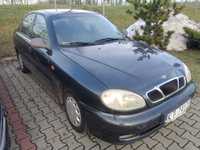 Daewoo Lanos1999r.1.5 Benz.90KM wspomaganie.ważne opłaty.mały przebieg