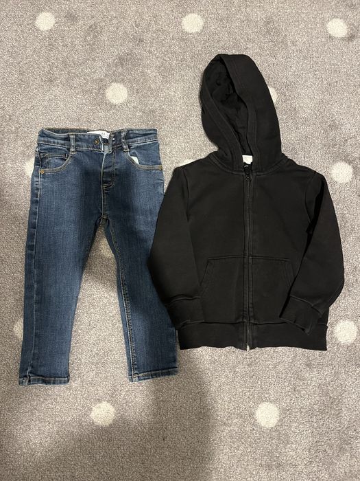 Jeansy i bluza 98