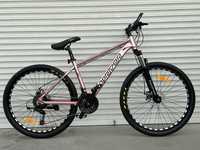 Велосипед горний 26 дюймів з алюмінієвою рамою розовий