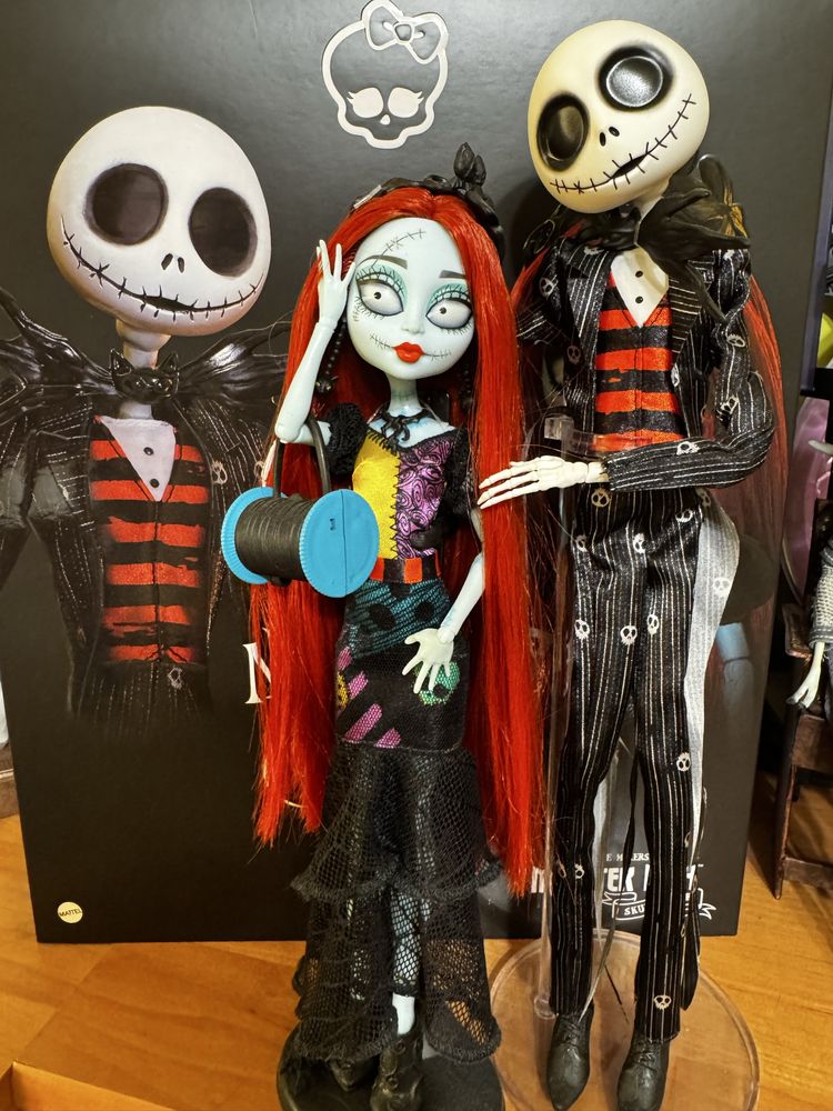 Monster high Jack Sally pudelko