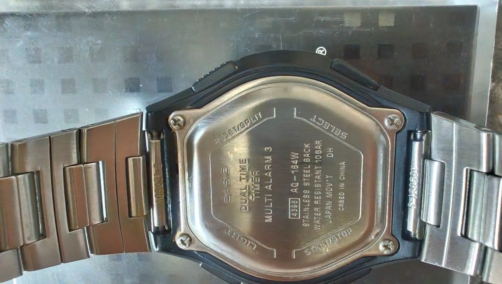 Zegarek CASIO 4396 AQ -164W illuminator