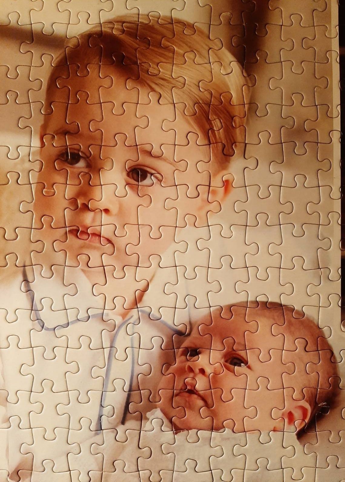 Puzzle dla fanów Royal Family - Royal Babies - 1000 (-2)  Daily Mail