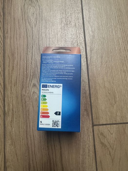 Żarówka LED Smart Philips GU10 4,7 W kolorowa RGB WiFI