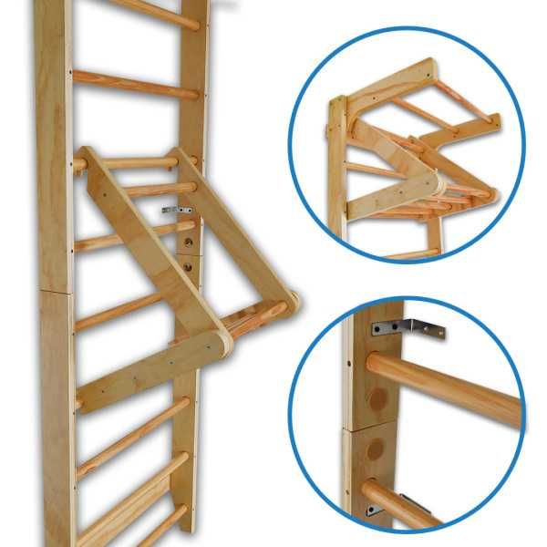 Domowa Drabinka do Ćwiczeń dla Dzieci i Dorosłych ze Ślizgawką 220 cm