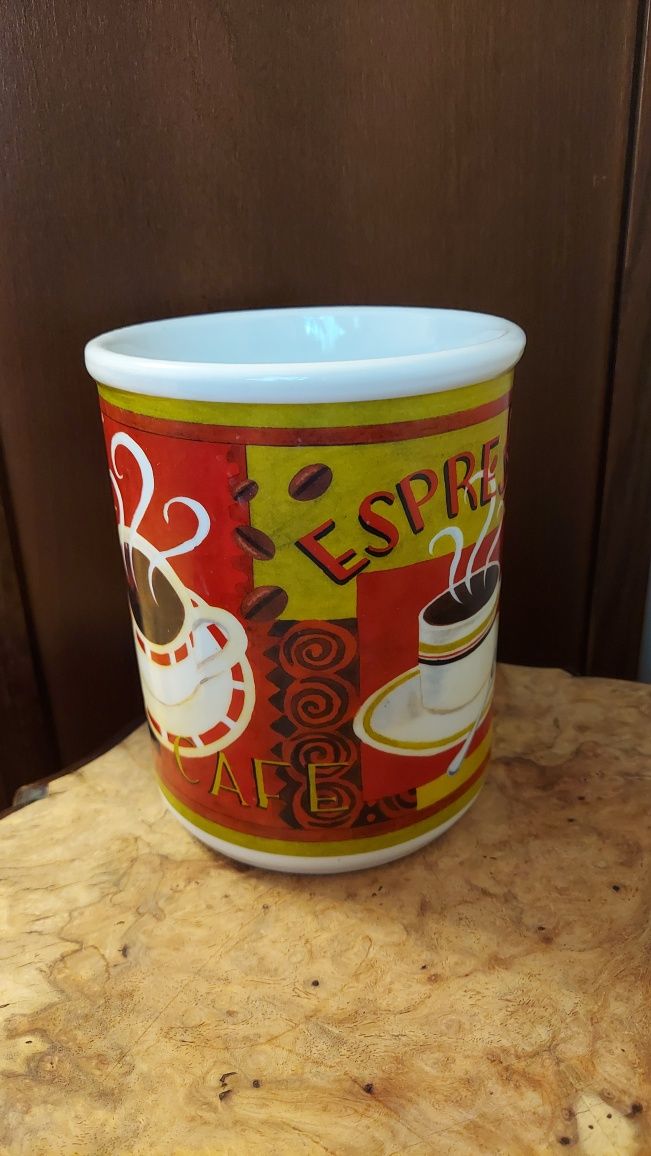 Kawa-Słój- Pojemnik-Espresso- Ceramika- J.Brinley