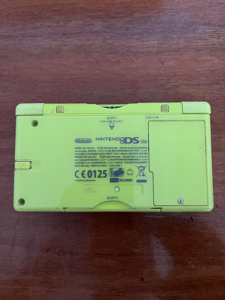 Nintendo Ds Lite Verde c/jogos