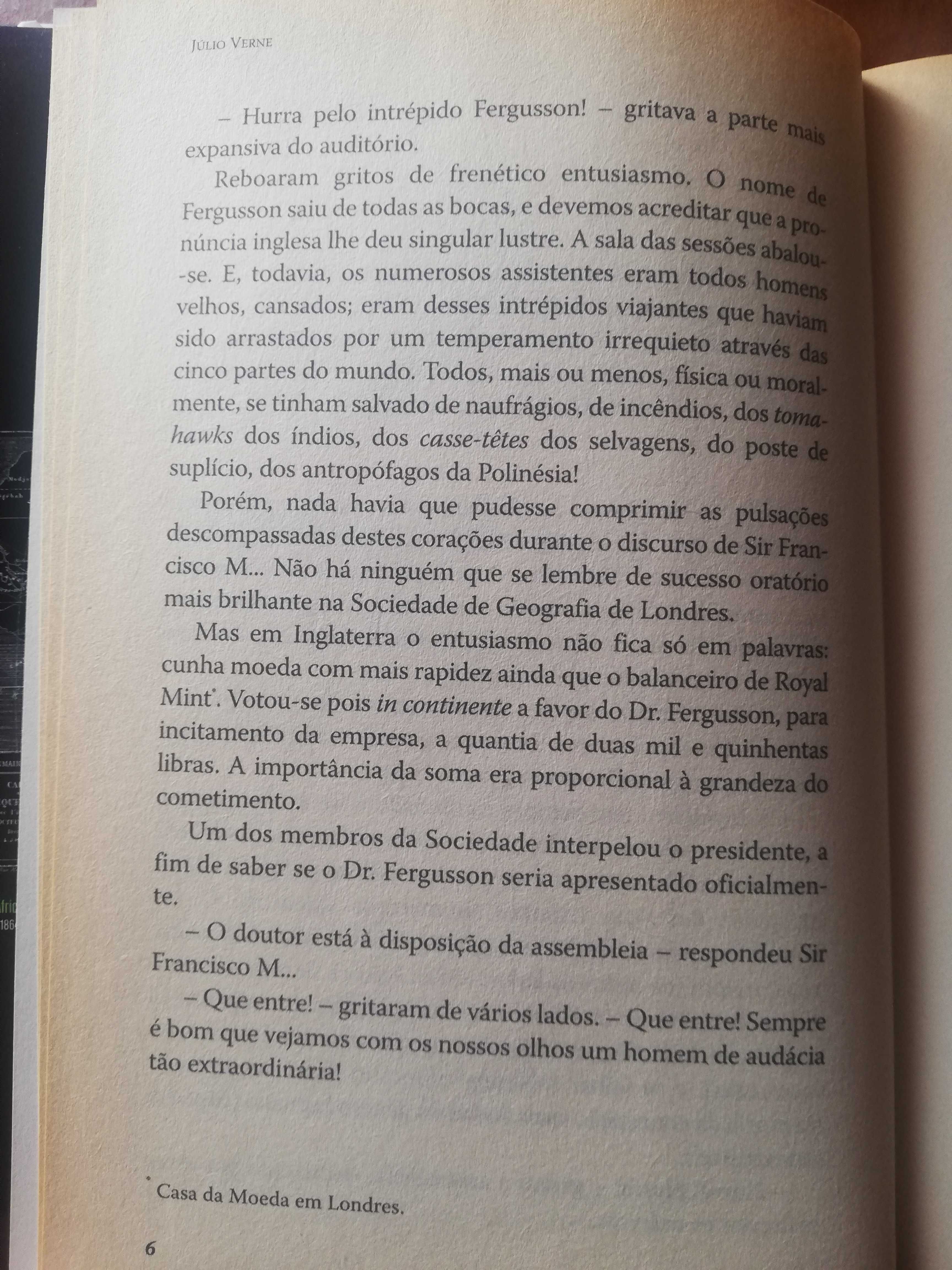 Cinco semanas em balão - Júlio Verne