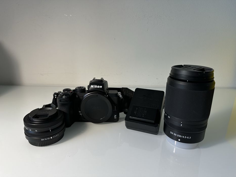 Sprzedam aparat Nikon Z50 z dwoma obiektywami
