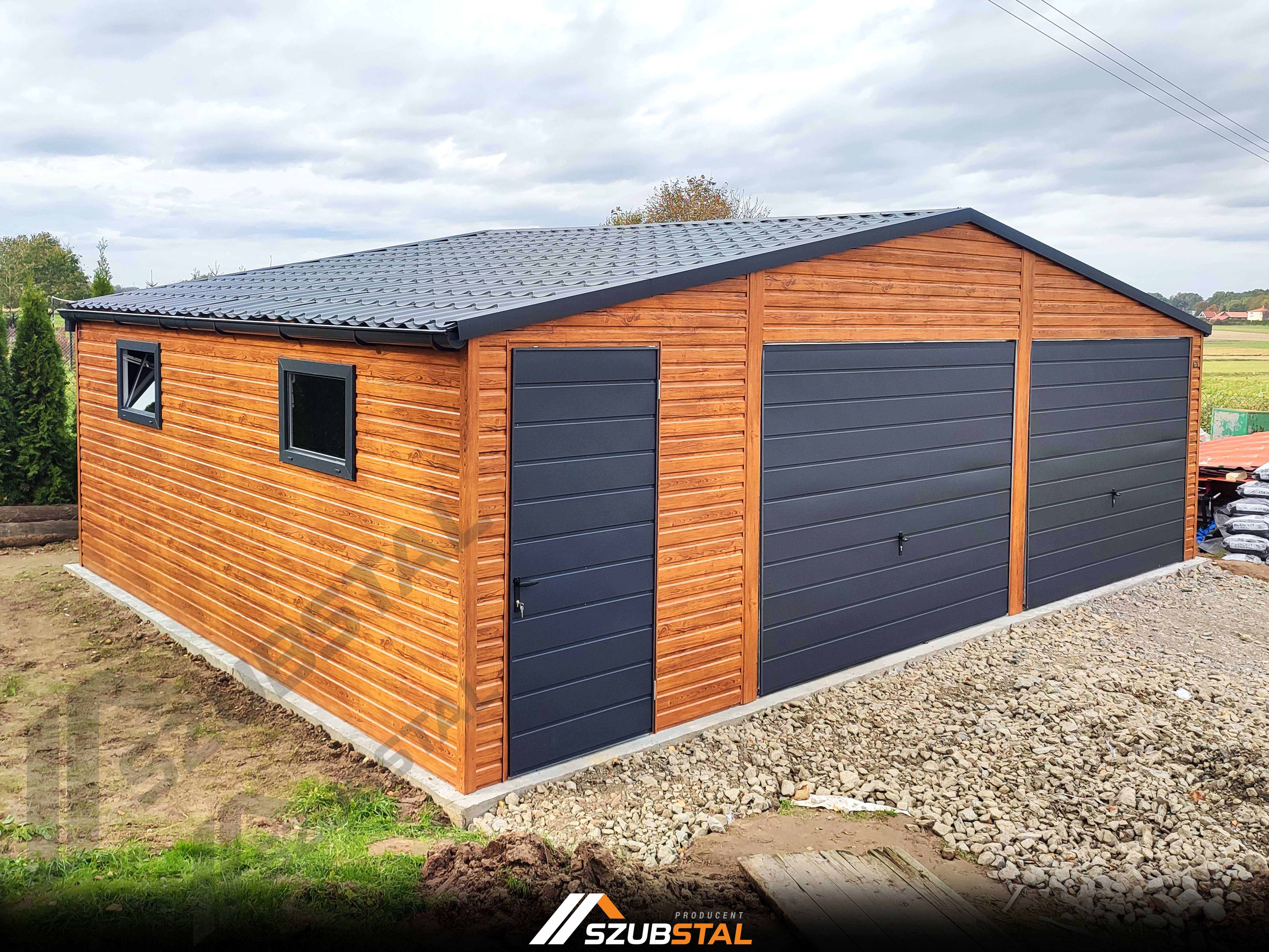 Garaż blaszany 4x5 4x6 6x5 6x5,80 6x6 8x6 9x5 9x6 PRODUCENT Premium