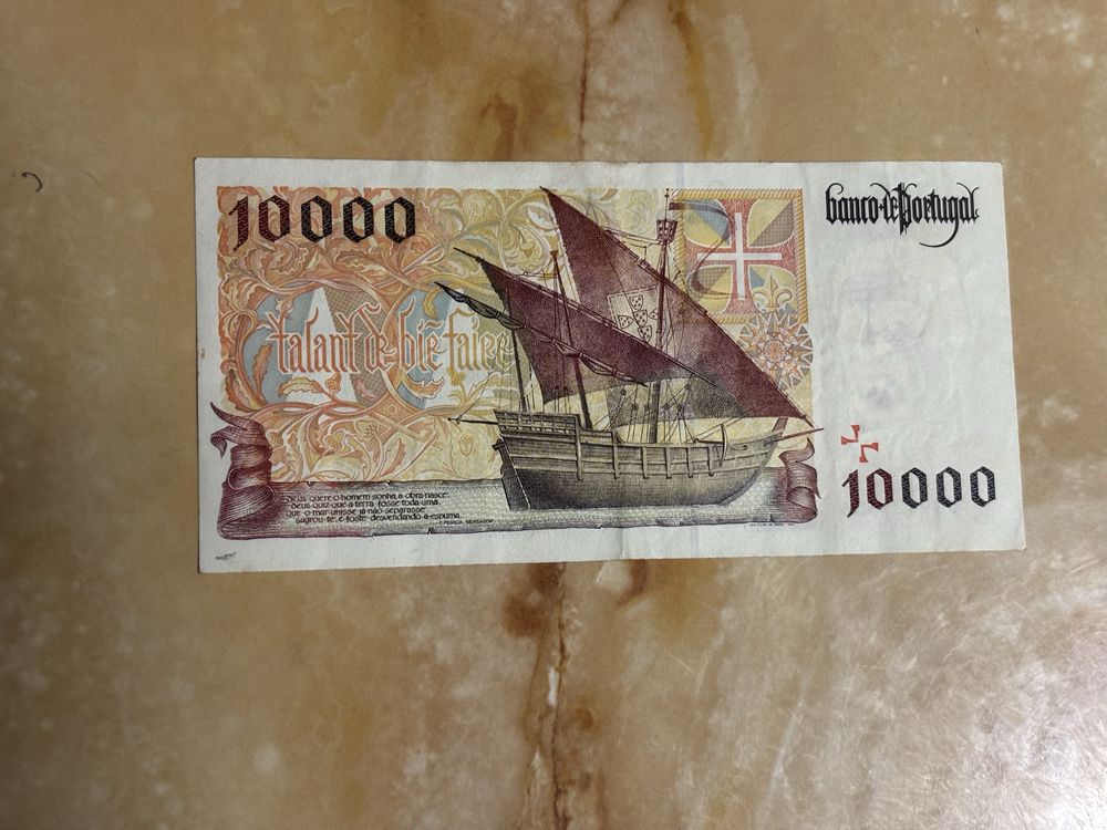 Nota de Dez mil escudos