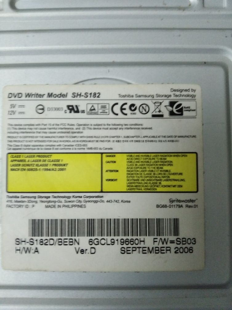 Odtwarzacz DVD ROM