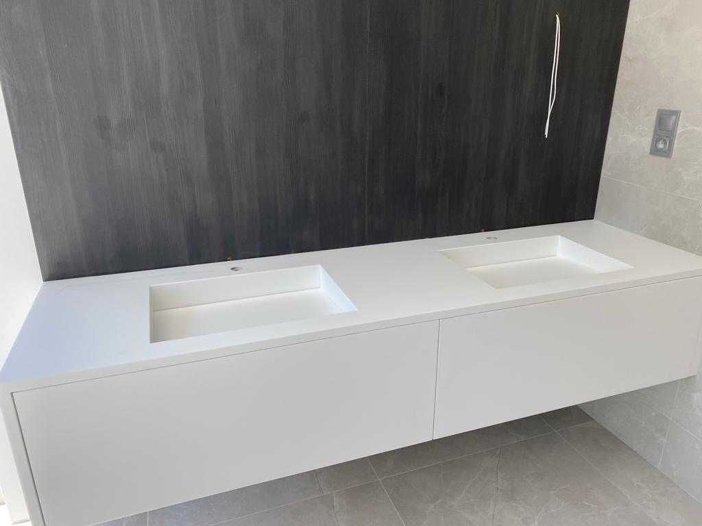 Umywalki blaty Corian Krion Staron szafki łazienkowe na wymiar 880 zl