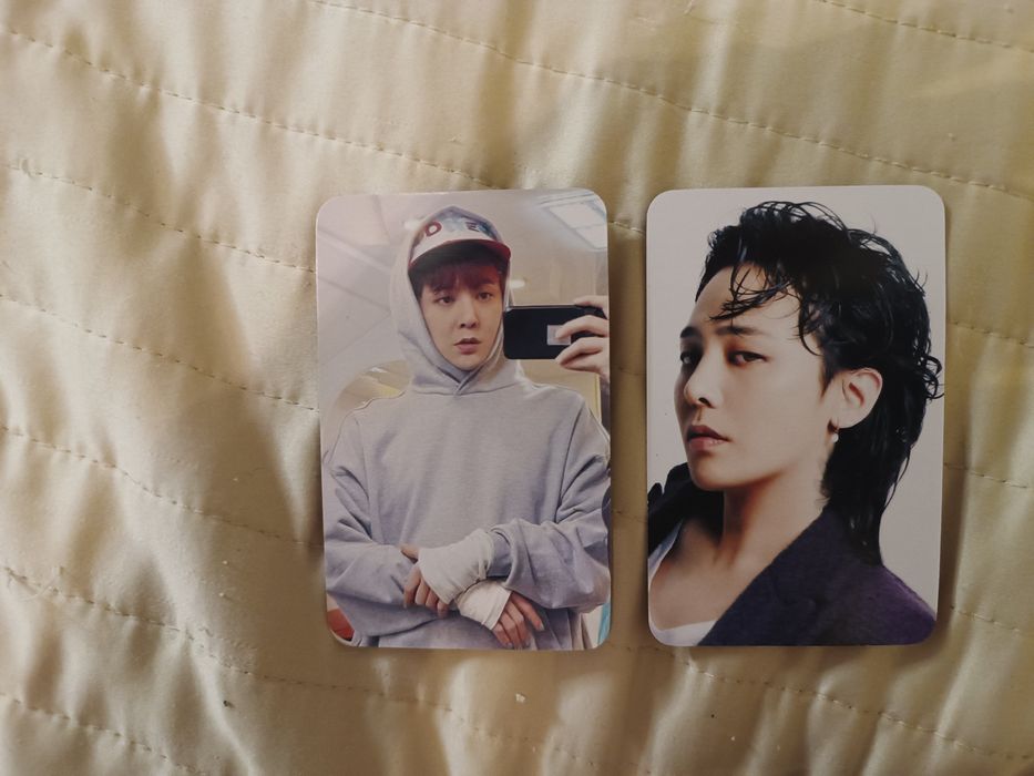 Photocards G-Dragon BIGBANG novos