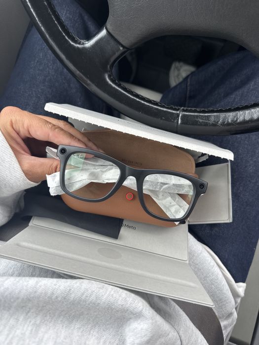 Rayban Meta Gen 2 Black Matte | Trans Grey