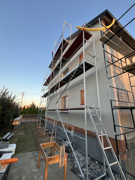 Docieplenia budynków, Elewacje, Piana Pur, Izolacja Natryskowa