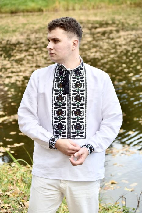 Борщівська чоловіча вишиванка