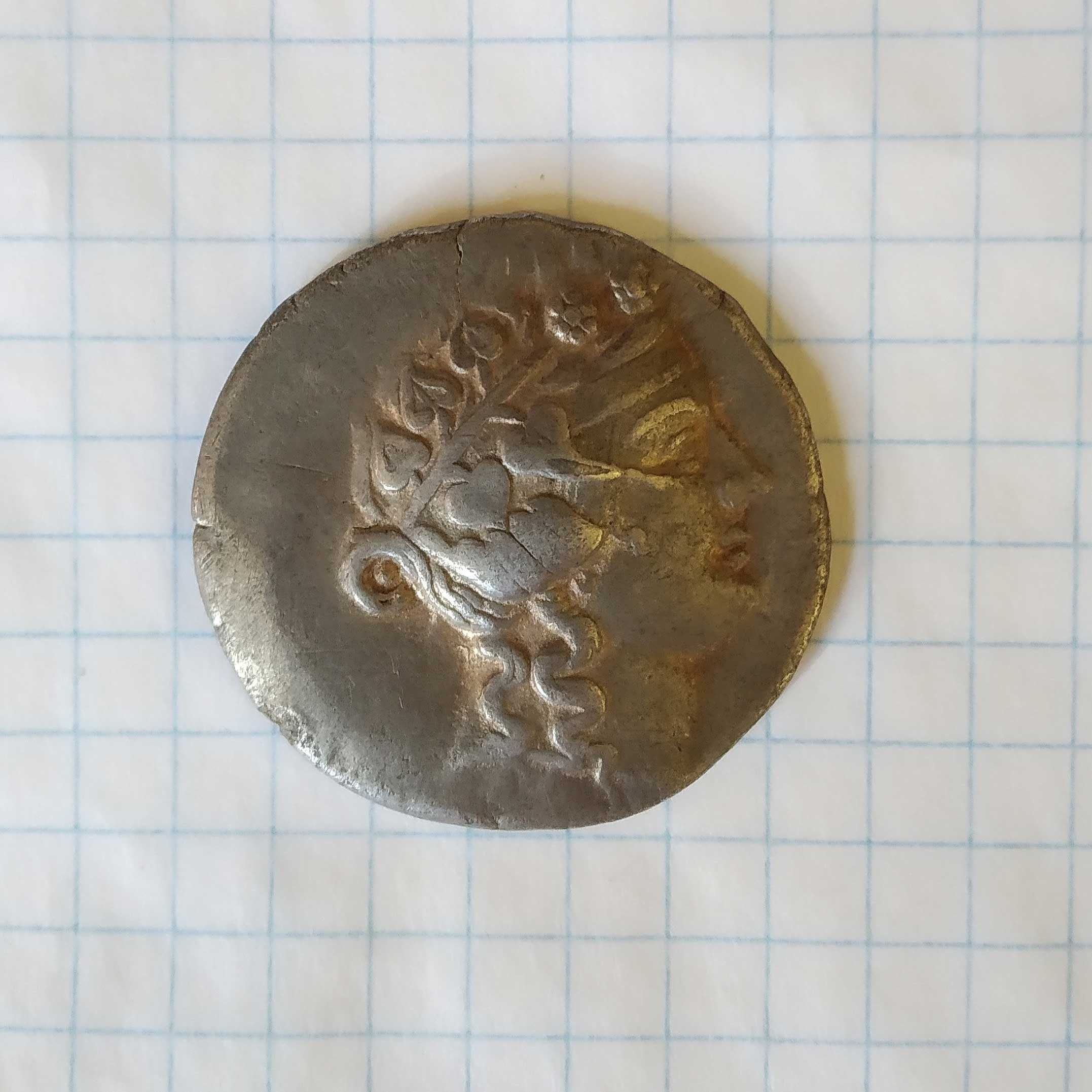 Монета Тетрадрахма Древняя Греция Серебро