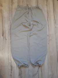 Широкі нейлонові карго штани на утяжках (gorpcore,outdoor,drill,y2k)