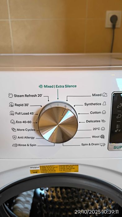 Pralka Whirlpool Auto dose