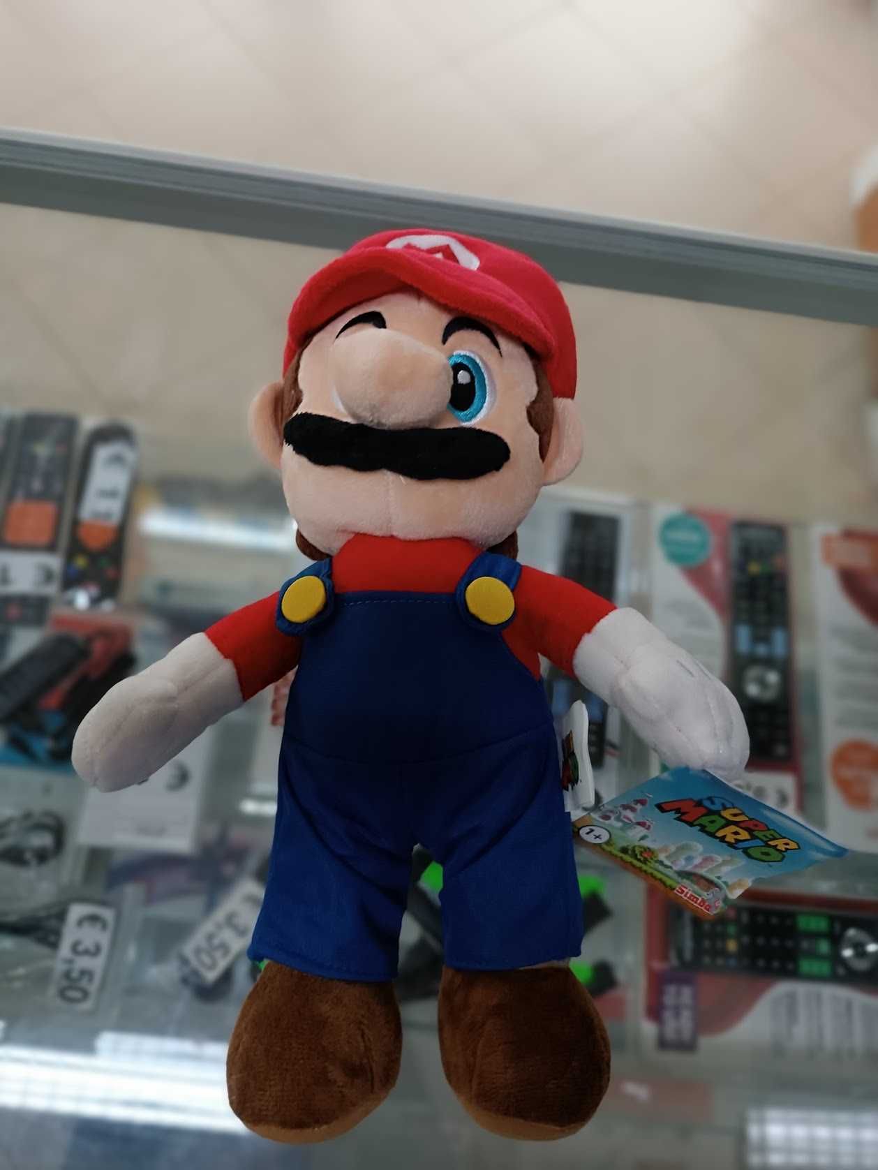 Novidade:Peluche HQ Super Mario Bros 32cm by Simba