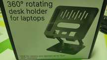 Base rotativa para portáteis ou tablets
