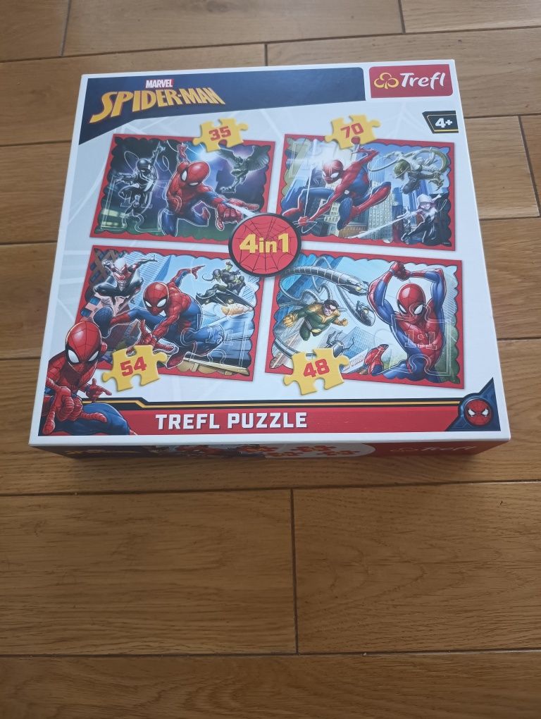 Puzzle Trefl Spiderman Marvel 4w1