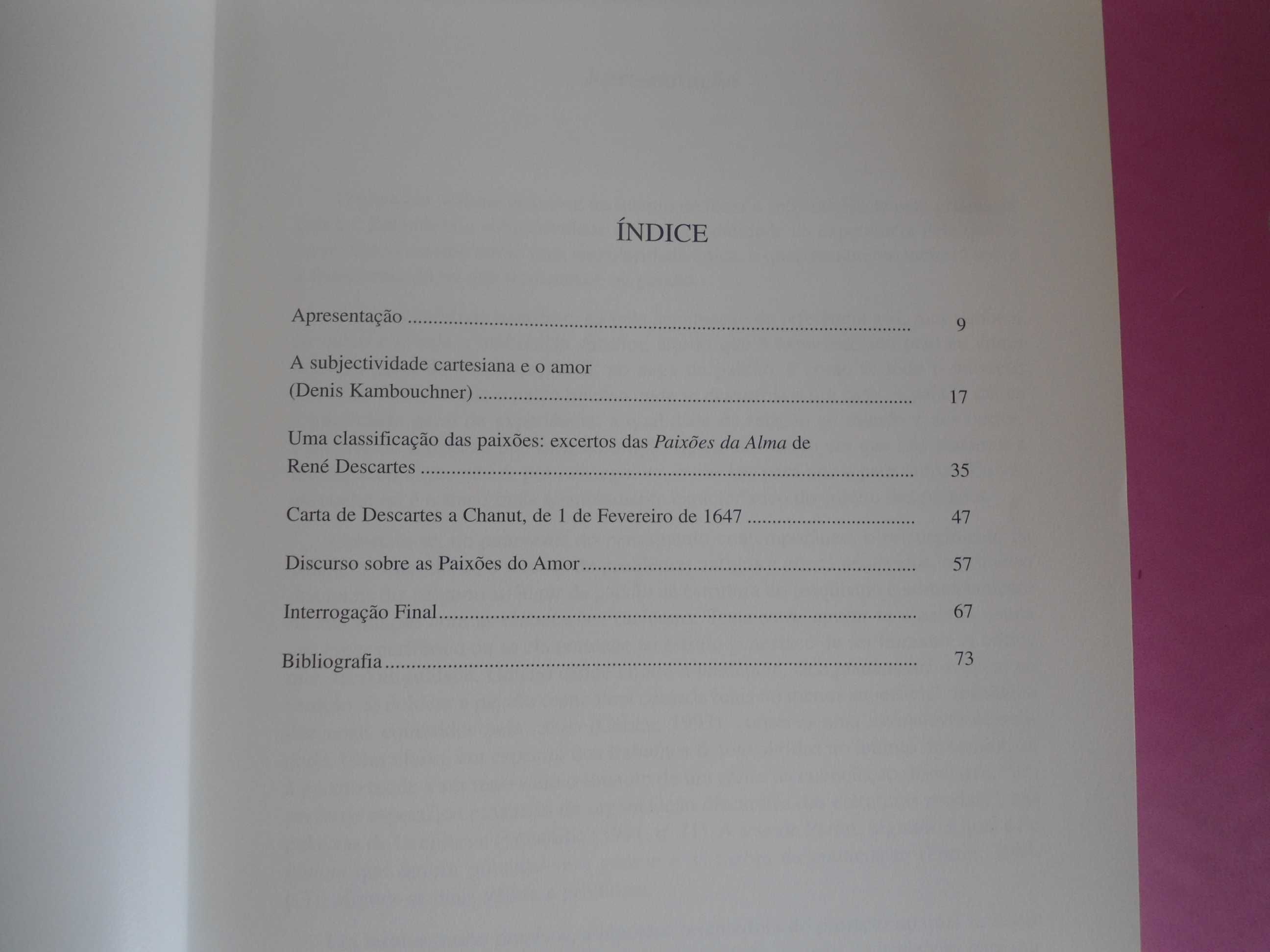 Amor e Subjetividade  organizado por Adelino Cardoso