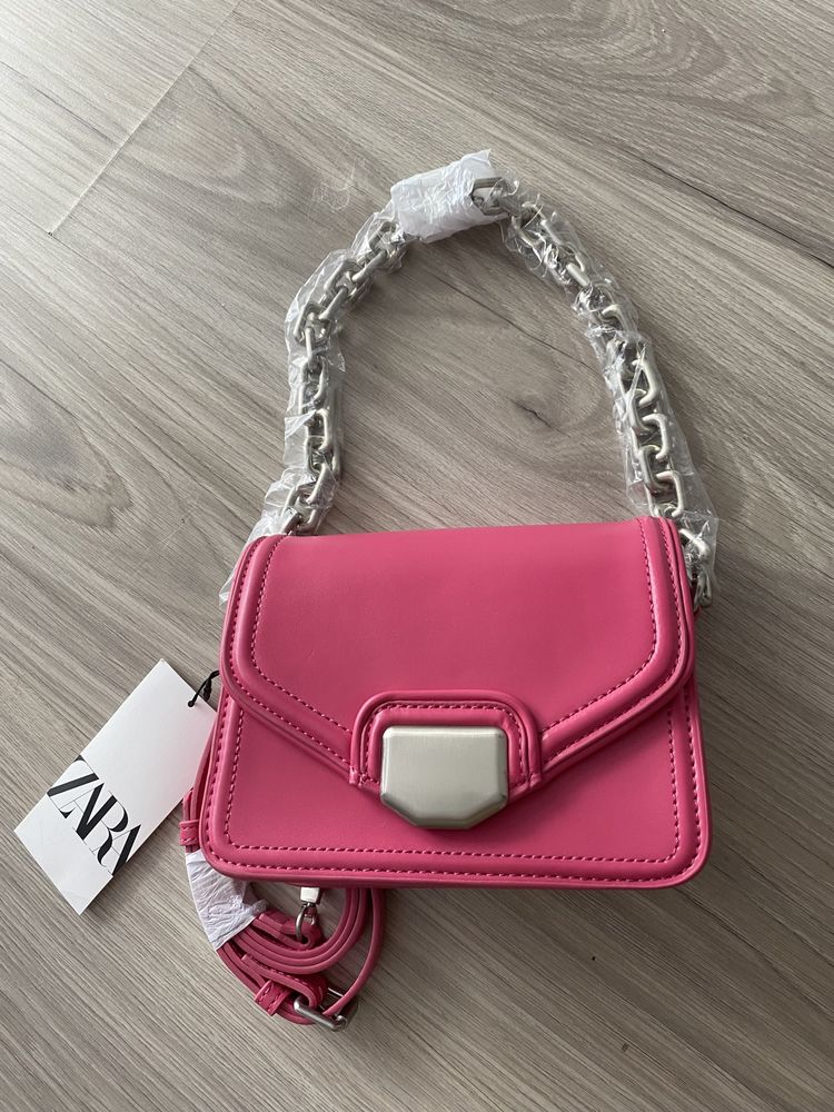 Torebka pink barbie zara