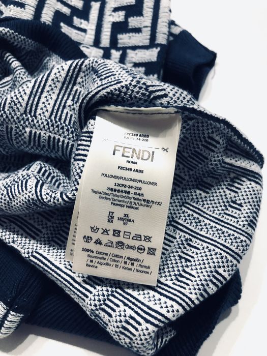 Polo sweterkowe Fendi made in Italy
