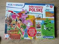 Clementoni Odkrywamy Polskę puzzle gra edukacyjne
