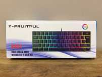 Klawiatura Y-FRUITFUL K401 RGB przewodowa | NOWA!