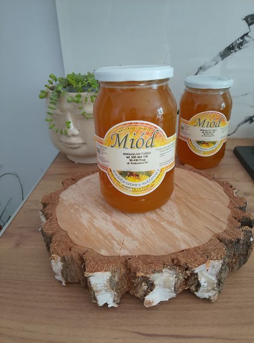 Miód naturalny wielokwiatowy i lipowy