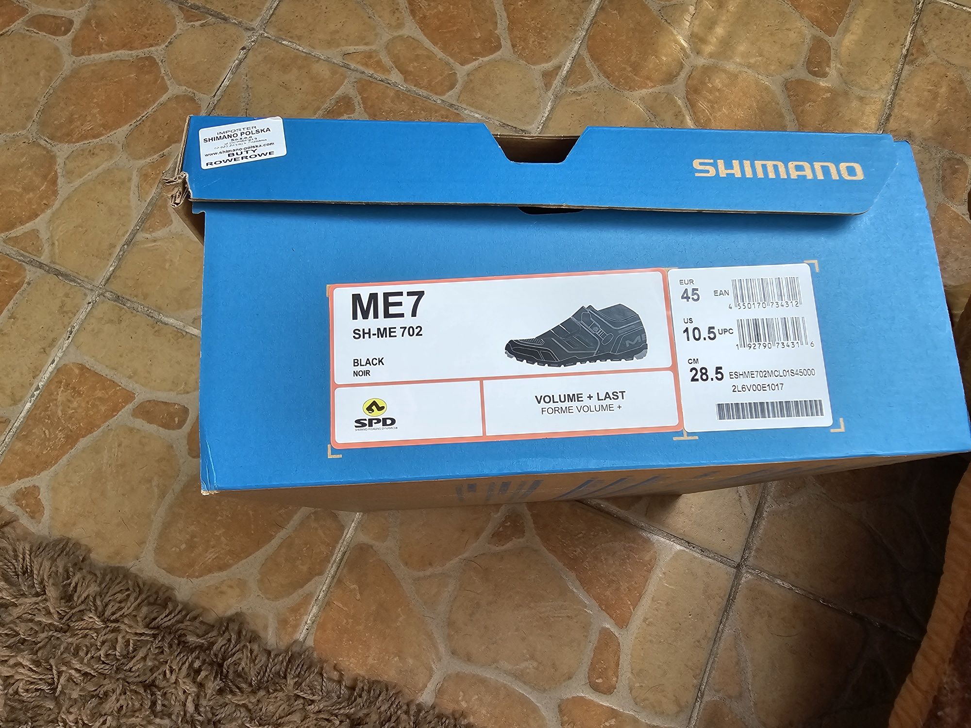 Buty shimano me7  rozm. 45 sh-m702 czarne