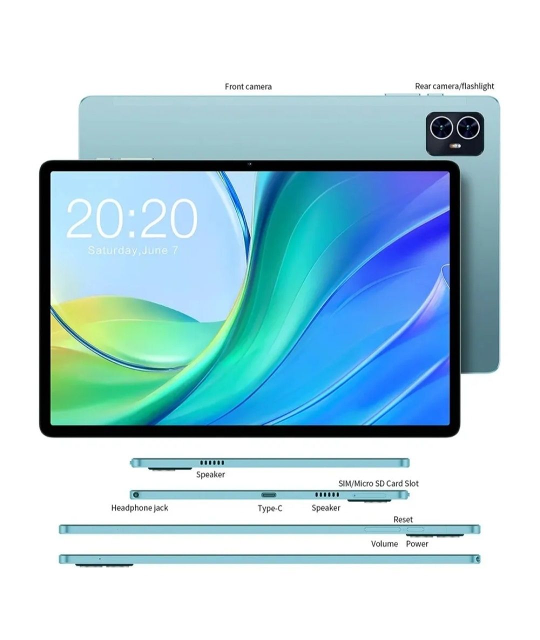 Планшет 12/128Гб Teclast M50 оригинальный!