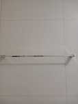Toalheiro Banho em Inox Espelhado 59,5cm