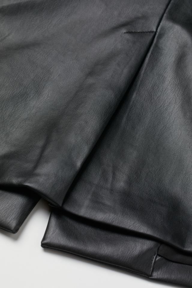 Піджак з імітацією під шкіру від H&M L