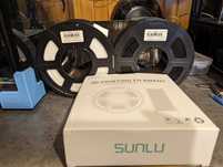 Filament SUNLU, JAYO PETG PET-G, TPU, PLA+, ABS kolory Faktura