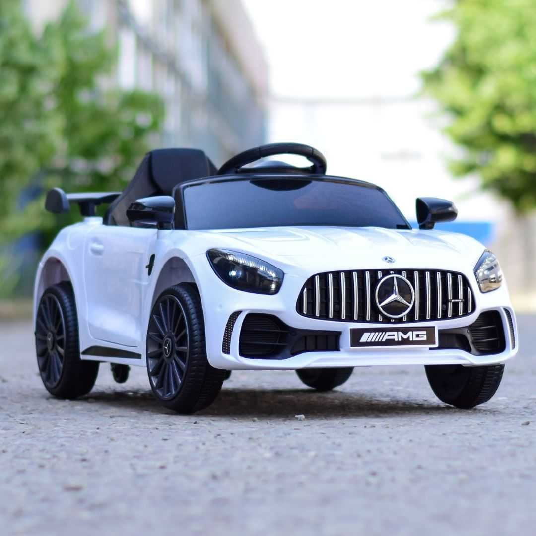 HIT! Autko dla dzieci MERCEDES GT-R + PILOT Mp3 światła SKÓRA