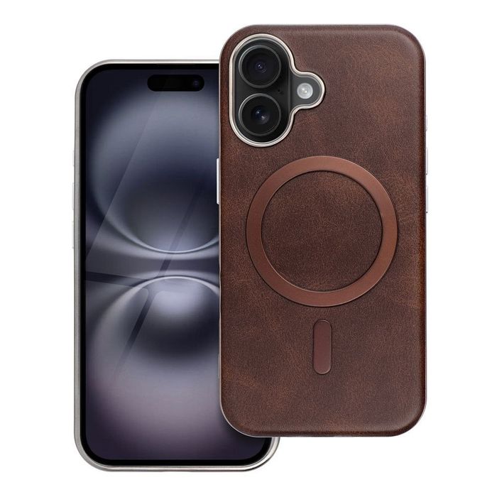 Futerał GENTLEMAN MAG COVER MagSafe do IPHONE 14 PRO brązowy