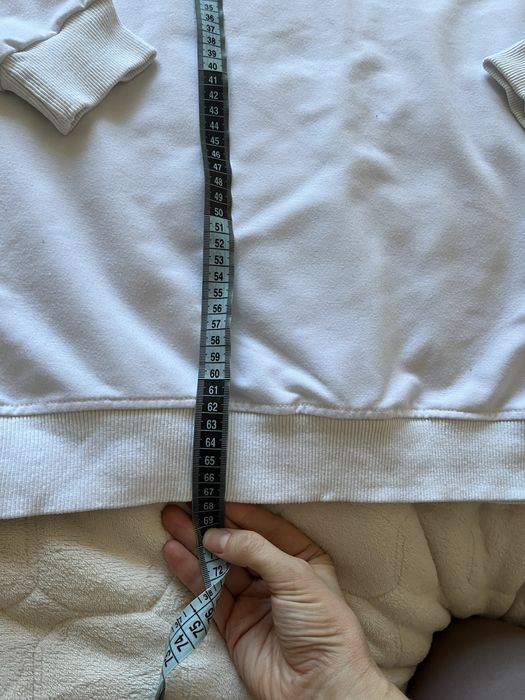 Логслів світшот чоловічий білий спортивний світер кофта роз л 48