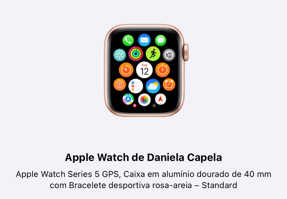 APPLE watch serie 5 GPS