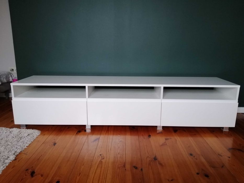 Szafka RTV biały połysk