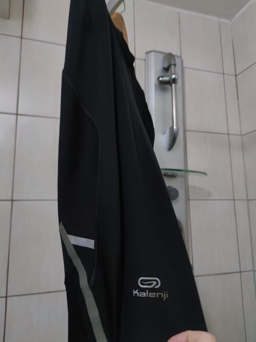 spodnie spodenki sportowe Kalenji 2XL XXL elastyczne sport retro drip