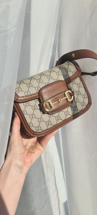 Torebka damska Gucci brązowa