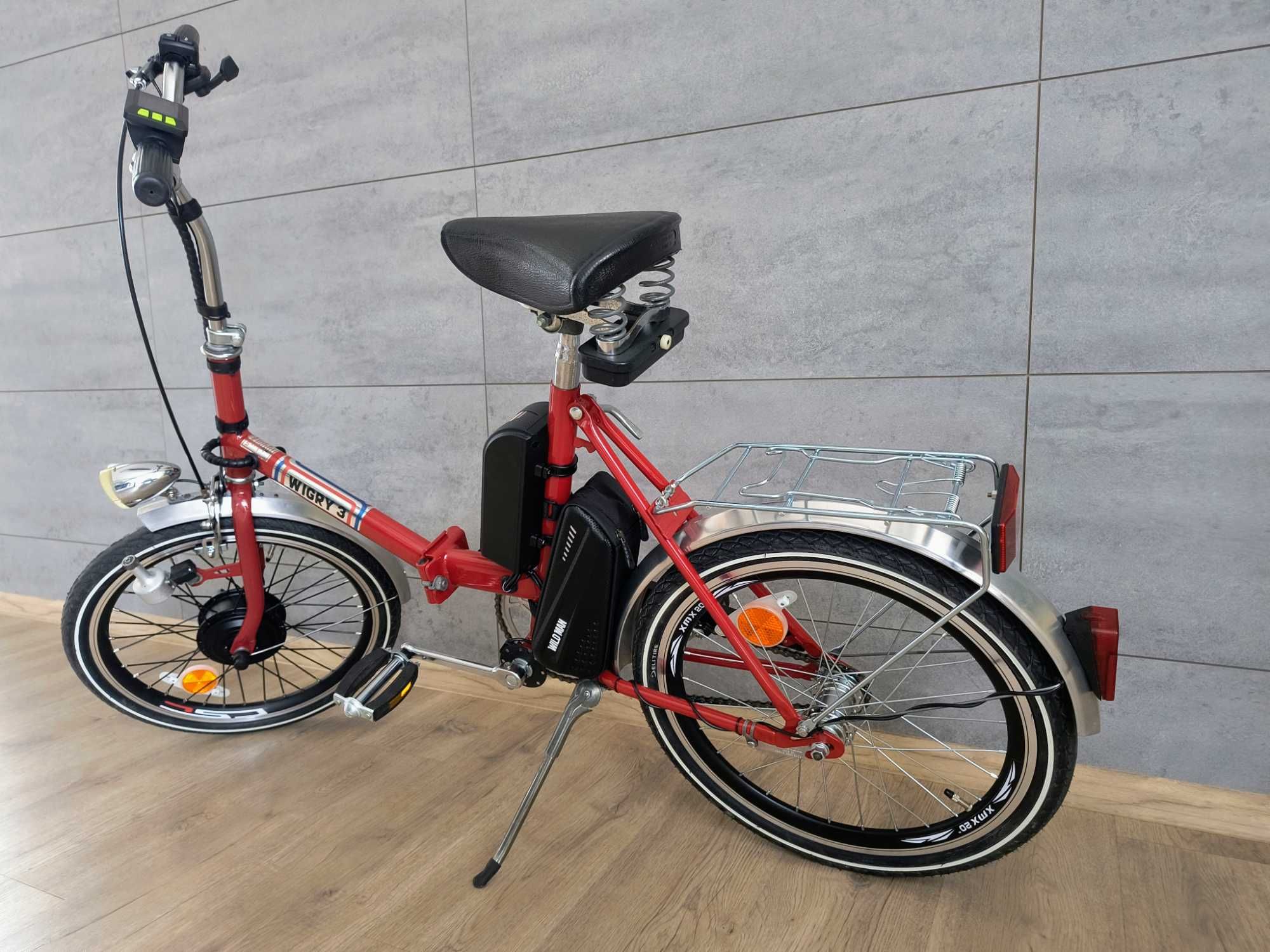 Wigry 3, e-wigry, rower elektryczny, klasyk PRL
