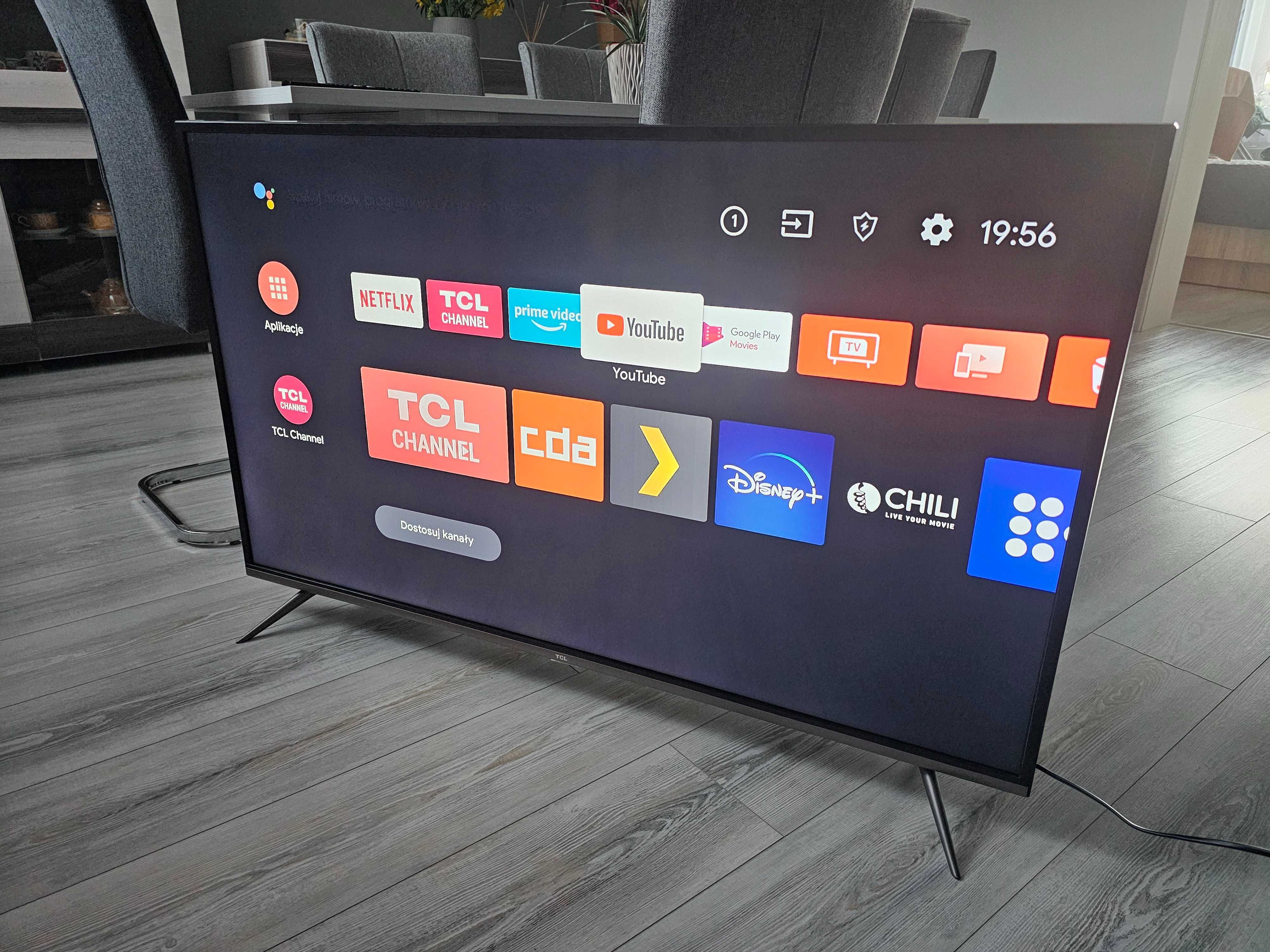 Telewizor 50" LED 4K UHD WiFi Smart TV Android * TCL 50EP640