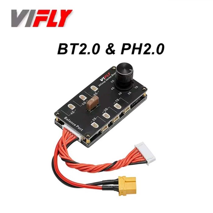 Плата балансної зарядки VIFLY Whoop Balance Charging Board 6 Port 1S