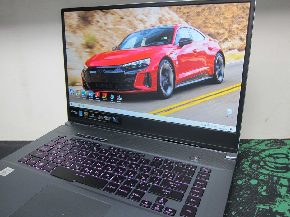 Asus Rog Zephyrus15.6"FHD 240Hz/RTX 2070 MaxQ 8 GB 256 Bit/ I7 10750H