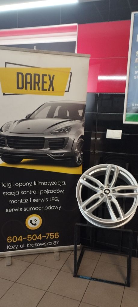 Felgi aluminiowe 20" 6.5j Et33 5x114.3